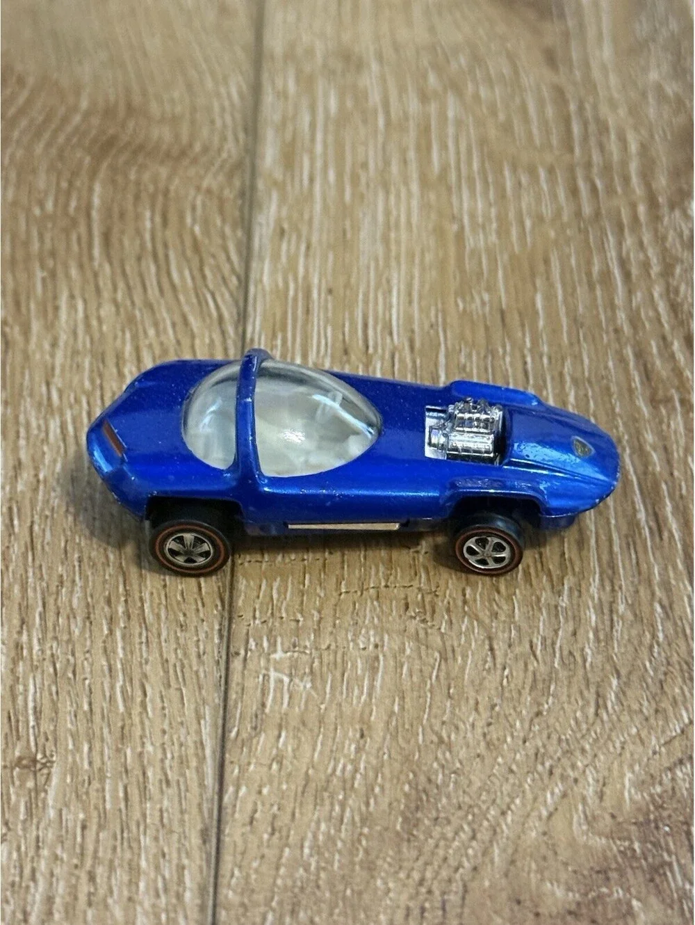 Hot Wheels Redline SILHOUETTE Dark Blue US White Interior Very Nice !!